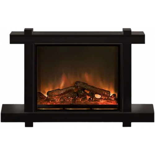 Каминокомплект современный Glenrich Капри Delux Sharm 33 Black венге