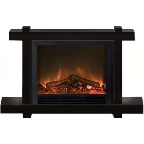 Каминокомплект современный Glenrich Капри Delux Sharm 33 Black черный