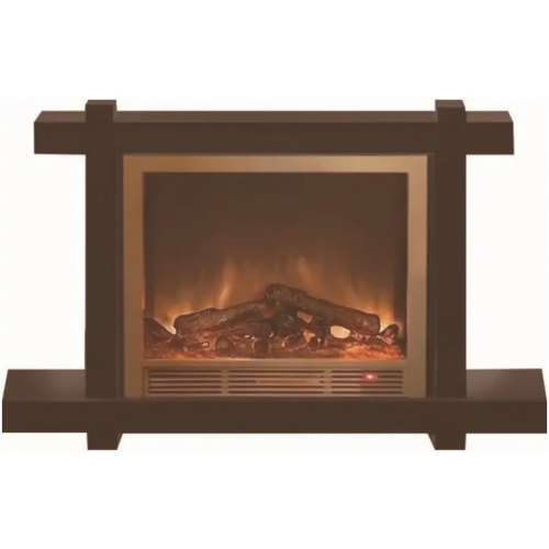 Каминокомплект современный Glenrich Капри Delux Sharm 33 Brass черный