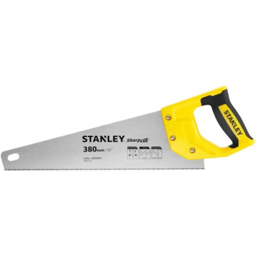 Ножовка по дереву Stanley Sharpcut 380 мм
