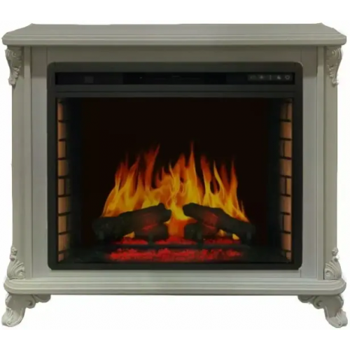 Каминокомплект классический Glenrich Версаль Vision 28 Vision 28 EF LED FX мрамор крем
