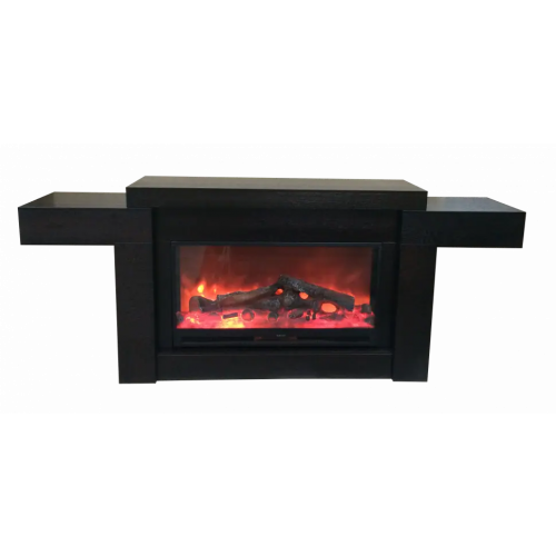 Каминокомплект современный Glenrich Европа Delux Rondo S86 черный