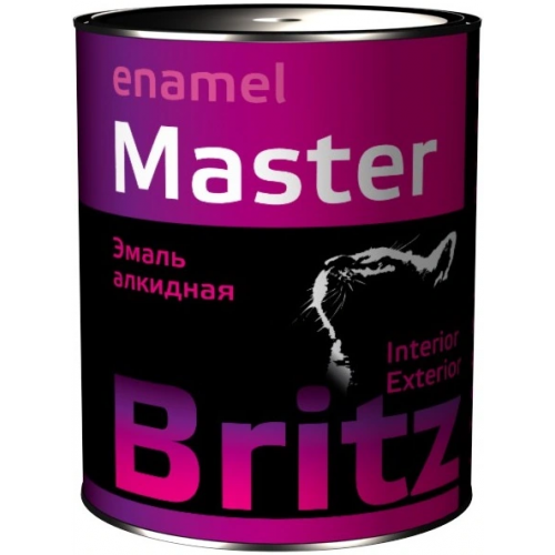 Эмаль алкидная Britz ПФ 115 Master 2.4 кг белая