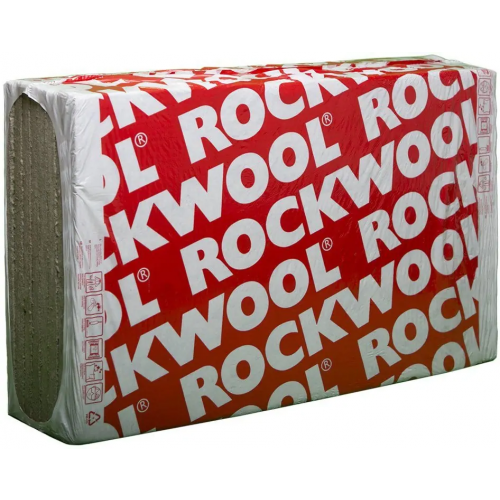 Жесткая теплоизоляционная плита из каменной ваты Rockwool Fire Batts 0.6*1 м/30 мм
