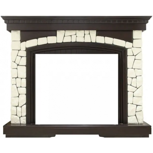 Портал каменный Royal Flame Glasgow темный дуб под очаг Jupiter FX New/Dioramic 28 LED FX/Symphony 2608 EU/2624 L