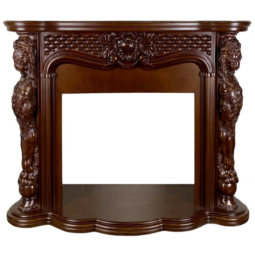 Портал классический Royal Flame Castle темный орех