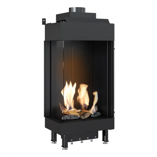 Газовая топка уличная Kratki Leo L 5700 Вт газ G31/G37