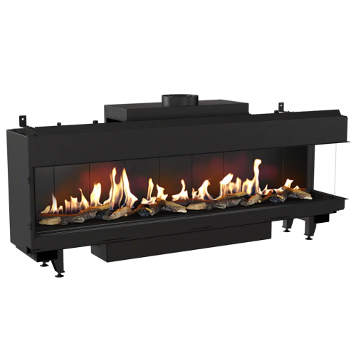 Газовая топка уличная Kratki Leo P 17000 Вт газ G31/G37