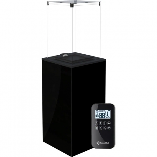 Газовая топка уличная Kratki Patio Mini 8200 Вт черный