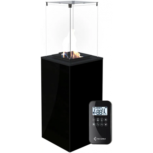 Газовая топка уличная Kratki Patio 8200 Вт черный
