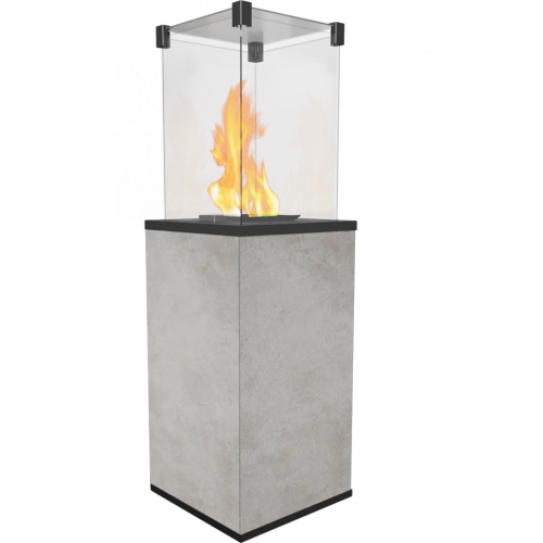 Газовая топка уличная Kratki Patio M 8200 Вт серый oxide grigio