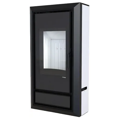Печь камин Defro Home Ignis прямая 9000 Вт облицовка белая сталь