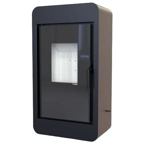 Печь камин Defro Home Pico прямая 6600 Вт облицовка коричневая сталь