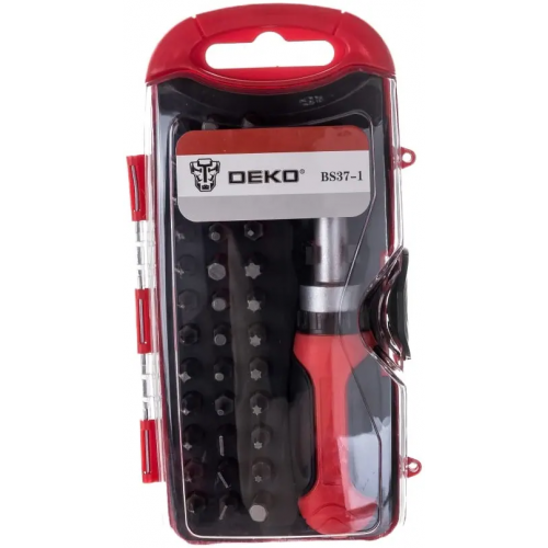 Отвертка с набором бит Deko BS37 1 37 предметов