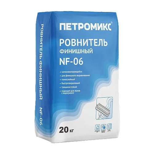 Ровнитель финишный Петромикс NF 06 20 кг