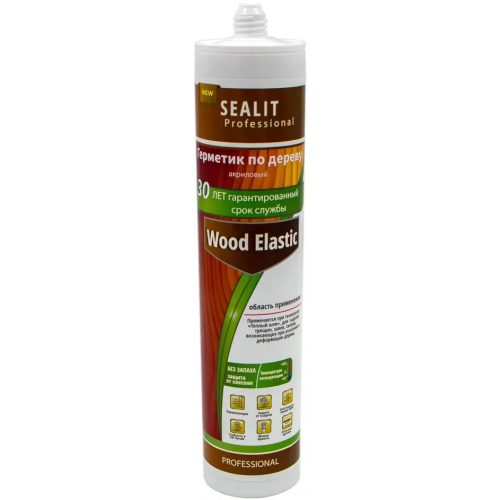 Герметик акриловый по дереву Sealit Professional Wood Elastic 280 мл дуб