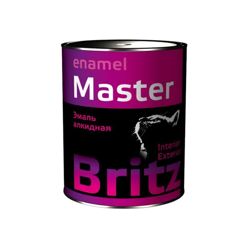 Эмаль алкидная Britz ПФ 115 Master 900 г ярко зеленая