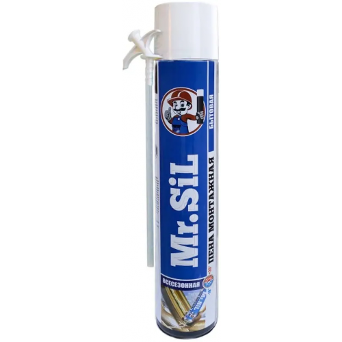 Пена монтажная бытовая всесезонная Mr.Sil 550 г