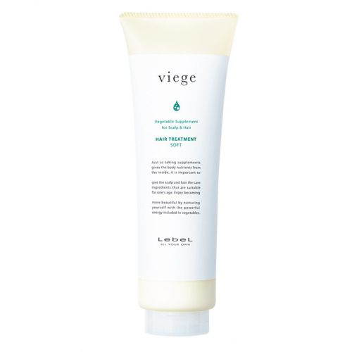 Маска для глубокого увлажнения волос Viege Treatment Soft, Lebel