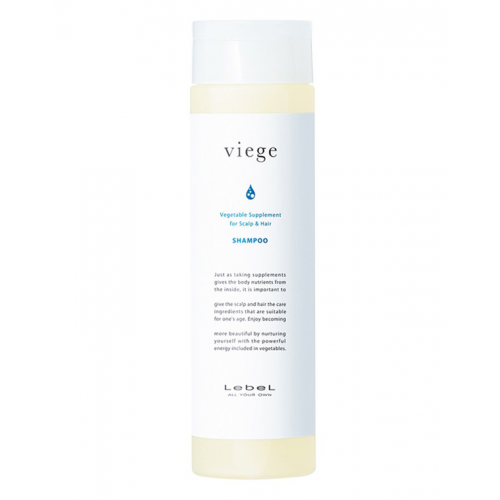 Шампунь восстанавливающий для волос и кожи головы Viege Shampoo, Lebel