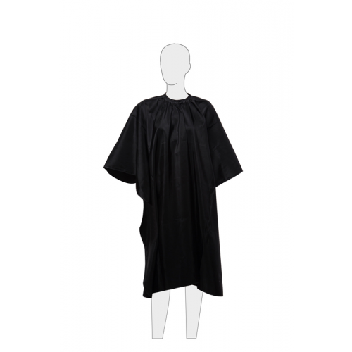 Пеньюар для стрижки "Глянец" DEWAL AA04Black