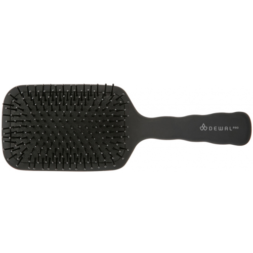 Щетка массажная лопата 13 рядов DEWAL BRGB15black