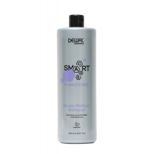 Шампунь для светлых волос SMART CARE Protect Color Blonde Platinum Shampoo DEWAL Cosmetics DCC20107