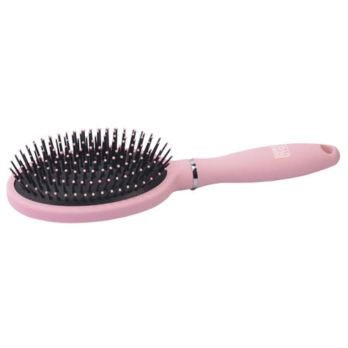 Щетка массажная на подушке "Клубничная глазурь" DEWAL BEAUTY DBKG3