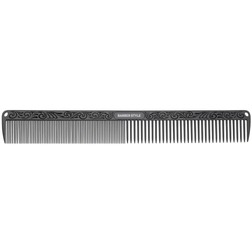 Расческа металлическая BARBER STYLE DEWAL JF10225black