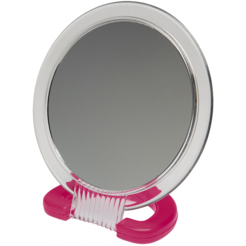 Зеркало настольное на подставке красного цвета DEWAL BEAUTY MR113