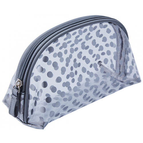 Косметичка "Горох" DEWAL BEAUTY BG-12grey