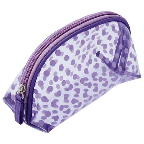 Косметичка "Горох" DEWAL BEAUTY BG-12purple