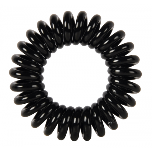 Резинки для волос "Пружинка" цвет черный DEWAL BEAUTY DBR01