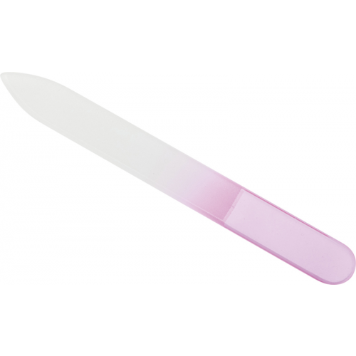 Пилка стеклянная розовая DEWAL BEAUTY GF-02