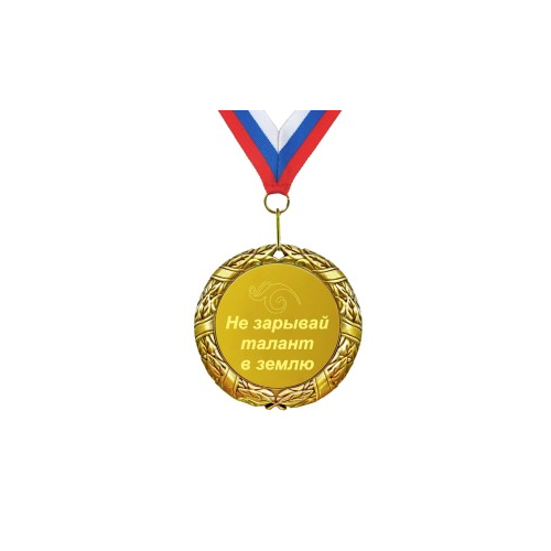 Медаль *Не зарывай талант в землю*