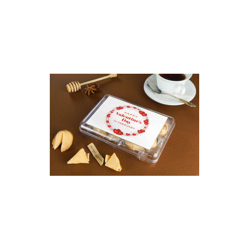Печенье с предсказаниями "Happy Valentine's Day" 8 шт