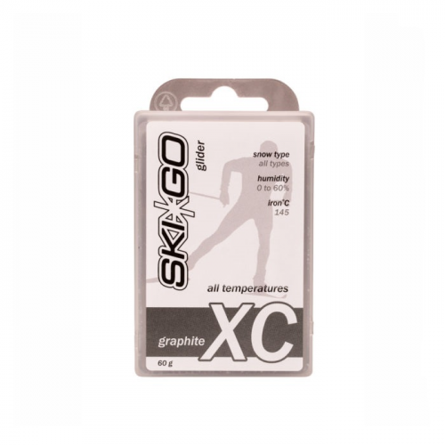 Парафин углеводородный Skigo XC Glider Grafit (графит) (Универсальная) 60 г