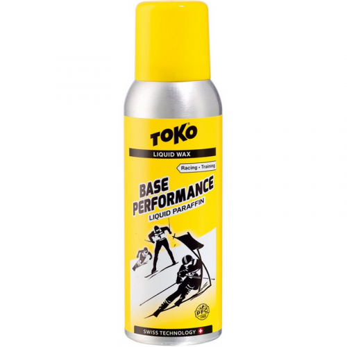Экспресс смазка TOKO Base Performance Liquid Paraffin Yellow (0°С -6°С) 100 ml