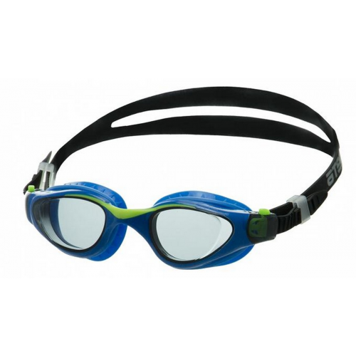 Очки для плавания Atemi M702 черный, голубой