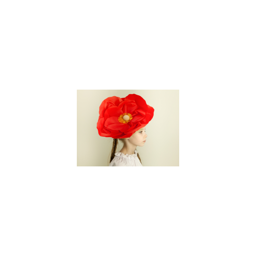 Цветок – головной убор мак ВК-93001-9 Вини