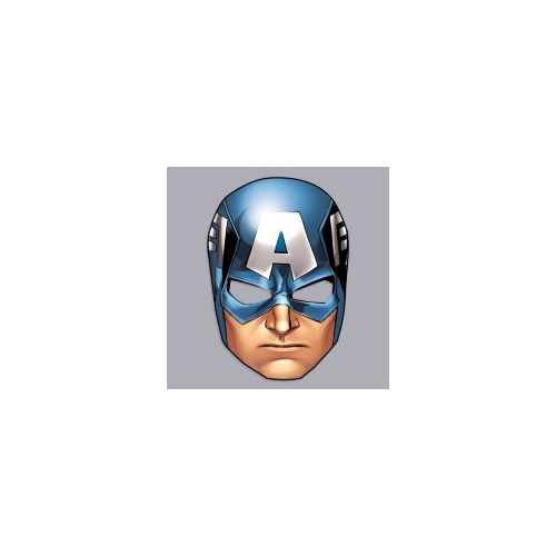 Карнавальная маска Капитан Америка Мстители детская СМ-1275152 Сима