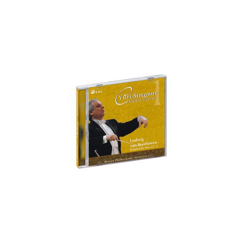 Yuri Simonov, Moscow Philharmonic Orchestra / Ludwig van Beethoven. Symphony Nos. 4 & 1 (CD)