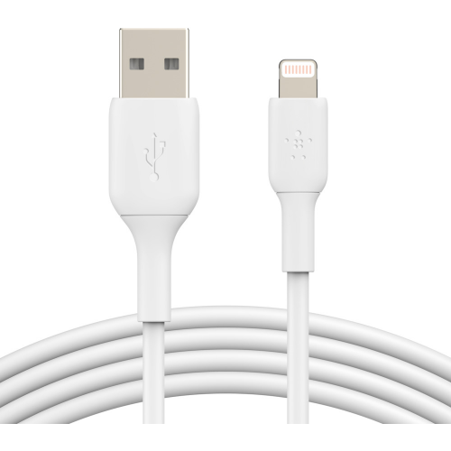 Кабель для iPod, iPhone, iPad Belkin Boost Charge USB-A/Lightning 1m CAA001bt1MWH (White)