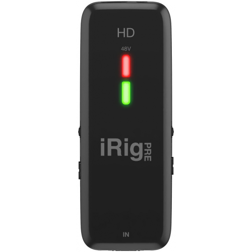 Аудиоинтерфейс для микрофона IK Multimedia iRig Pre HD IP-IRIG-PREHD-IN (Black)