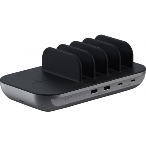 Зарядная станция Satechi Dock5 ST-WCS5PM-EU (Space Grey)