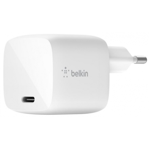 Сетевое зарядное устройство Belkin 30Вт USB-C PD WCH001vfWH (White)
