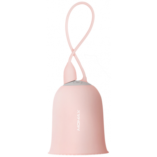 Беспроводной светильник - грелка Momax iWarmer Bell-Lamp External Battery Pack с функцией зарядки (Pink)