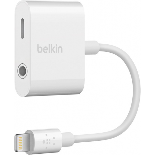 Переходник Belkin 3.5mm Audio + Charge RockStar F8J212btWHT (White)