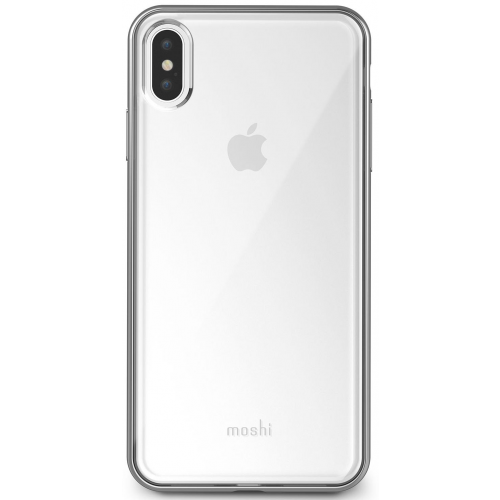 Чехол-накладка Moshi Vitros для iPhone XS Max (Silver)