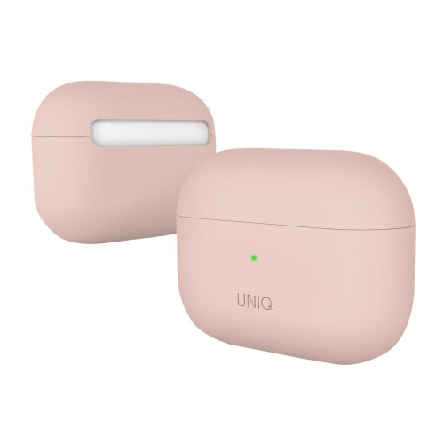 Чехол Uniq Lino Hybrid Liquid Silicon для AirPods Pro (Blush Pink)
